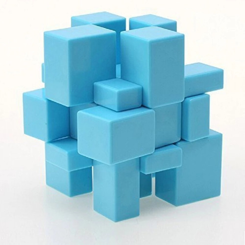 Cubo Rubik Yuxin Mirror 3x3 Azul Stickerless - Blue 