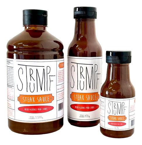 Steak Sauce Strumpf 210g Garrafa Pet