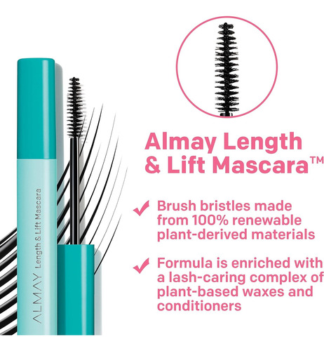 Almay Lenght & Lift Mascara 7.1ml 020 Black Noir