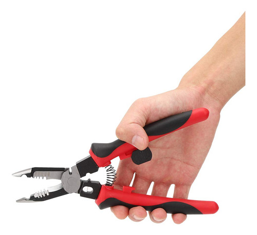 Herramienta Pelacables 6 En 1 Pinza Pelacables Alicates De