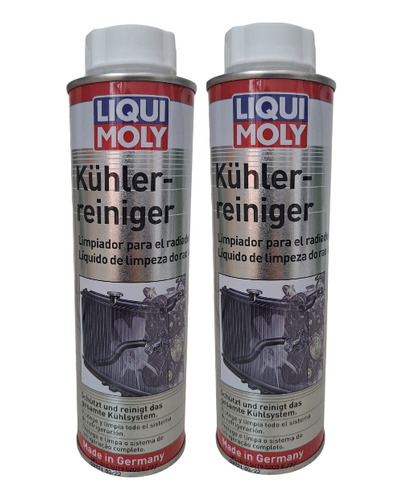 Kit X2 Limpiador De Radiadores Liqui Moly Radiator Cleaner