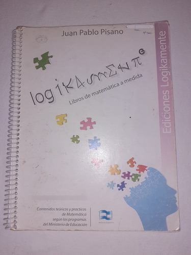 Logikamente.libros De Matemática A Medida.san Isidro Centro (Usado)