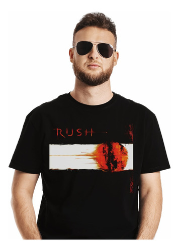 Polera Rush Vapor Trails Rock Impresión Directa