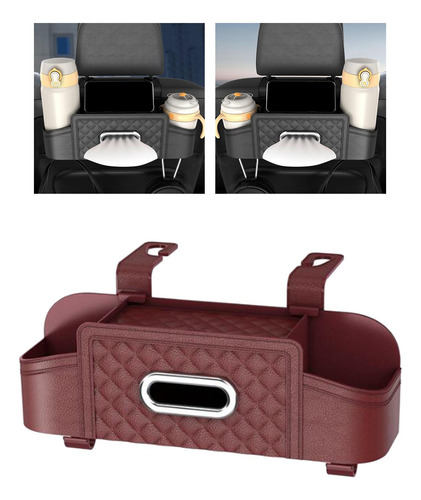 Organizador Del Asiento Trasero Del Reposacabezas Del Rojo