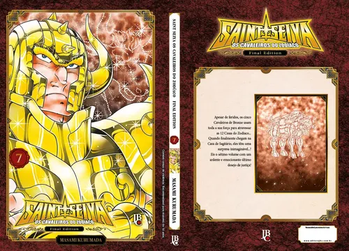 Cavaleiros Do Zodíaco Saint Seiya Final Edition Vol. 07 | MercadoLivre