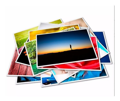 500 Folhas Papel Fotográfico 10x15 Cm Brilhante 180g Premium