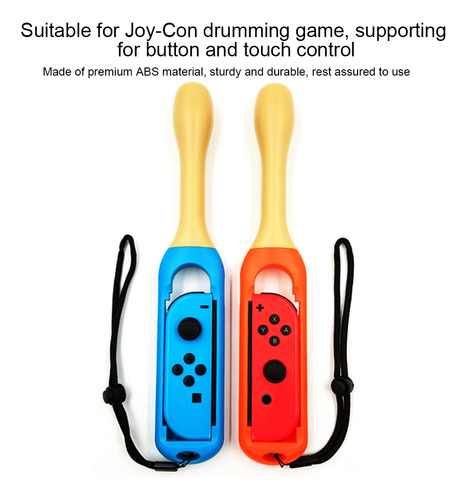 Controlador De Juegos Somatosensory Drum Stick Handle Grip,