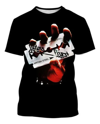 Asx Playera Impresa En 3d De La Banda Judas Priest Tenis