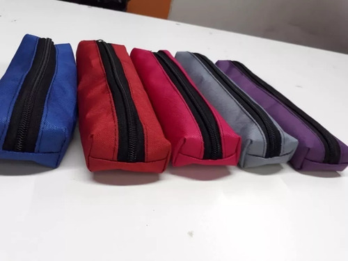 Imagen 3 de 5 de 20 Cartuchera Tubo Canopla Escolar Cordura Venta X Mayor