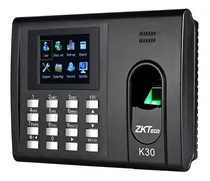 Comprar Control Biometrico de Acceso con Batería Zkteco K30 Pro Color Negro