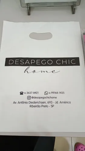 Estampa Sacolas Alça Camiseta E Alça Vazada