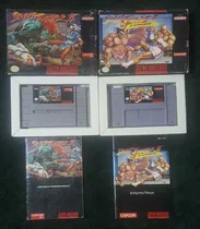 Comprar 2 Juegos Street Fighter Ii Y Sf Ii Turbo Snes Super Nintendo