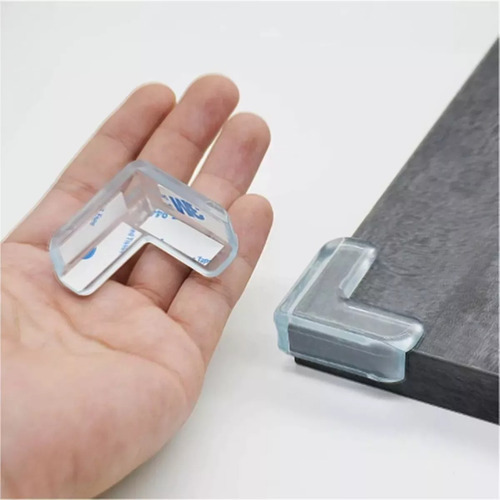 Cubre Puntas X4 Mesa Esquinero Protector Siliconado Adhesivo