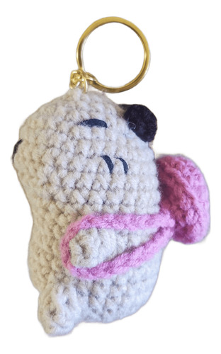 Llavero De Capibara A Crochet