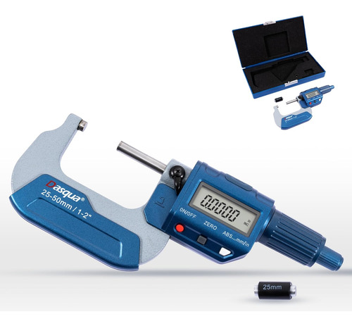 Precision Professional - Micrómetro Digital Exterior De 1-2 