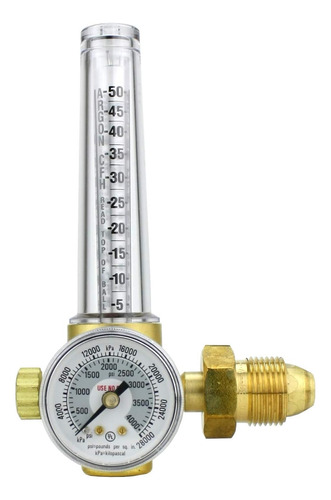 Regulador Caudalímetro Victor Para Argón Y Helio. Para Y Sol