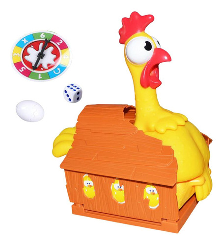 Plástico Lucky Hen Poniendo Huevos Juego De Pasatiempos /