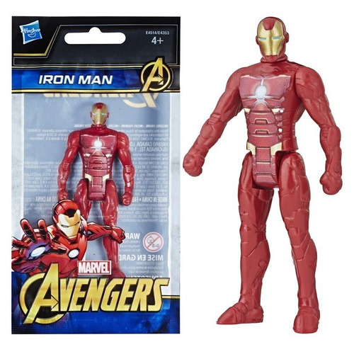Novo Mini Figura De Açao Marvel Homem De Ferro Hasbro E4353