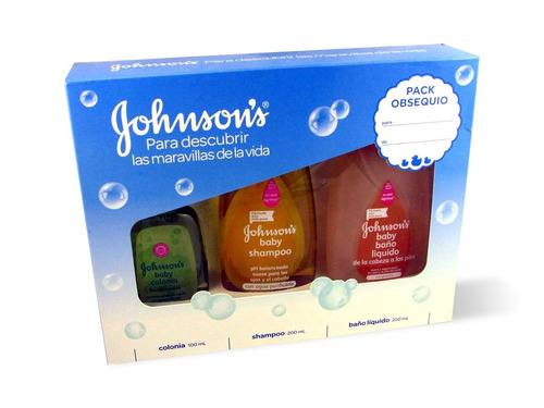 Set Regalo Johnson´s   Bebés Y Niños