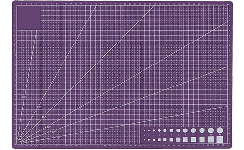 Alfombra De Corte De Pvc Autocurativo A3, De Doble Cara, L&.