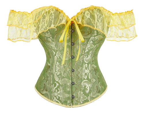 Cinturón Columbia Faja Corsette Victoriano Bordado Corset