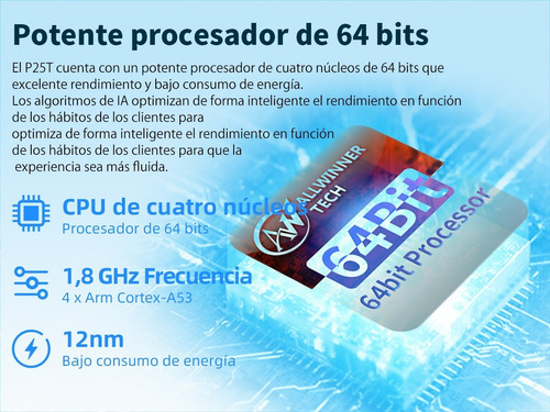 Tablet Teclast P25t 10.1 Hd 4gb+64gb Memoria Ram Android 12