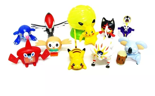 10 Brinquedos POKÉMON MC DONALD'S/MC LANCHE FELIZ/ USADOS/coleção pókemon