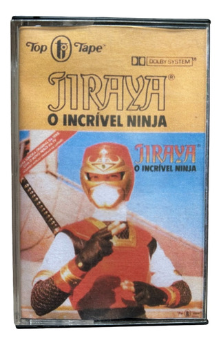 Jiraya O Incrível Ninja Top Tape K7-cassete