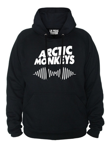 Buzo Buso Saco Con Capota Rock Arctic Monkeys Logo