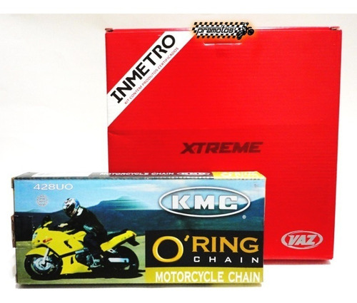 Kit Relação Honda Xlr 125 97/02 C/ Retentor Vaz Xtreme Kmc