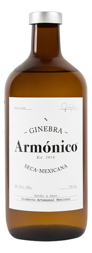 Ginebra Armónico Seca- Mexicana 700 Ml