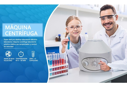 Máquina Centrífuga Prp 4000 Rpm Para Laboratorio 800-d 110v