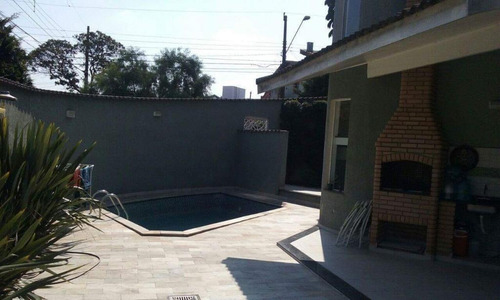 Sobrado Com 3 Dormitórios À Venda, 395 M² - Parque Dos Pássaros - São Bernardo Do Campo/sp - So17221
