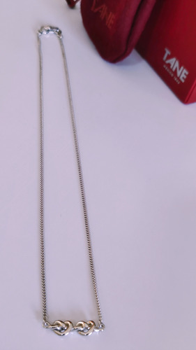 Tane Collar Amor Eterno 100% Original Plata  Fina 925