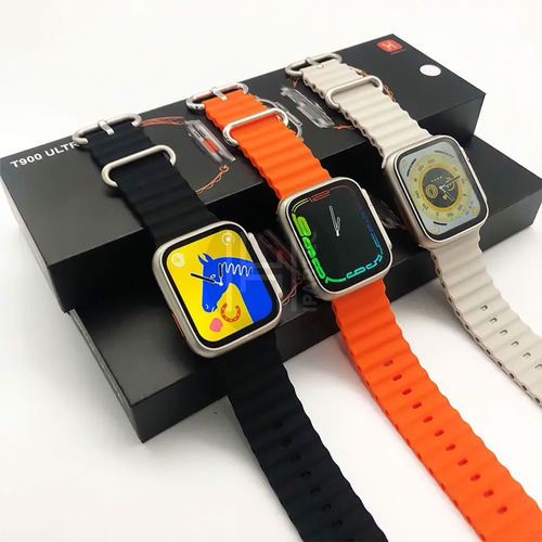 Smartwatch T900 Ultra. Bluetooth, Pantalla Tactil 45mm, Ip68