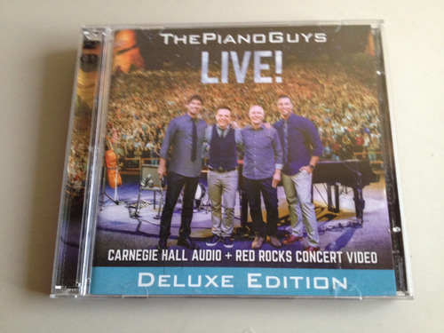 The Piano Guys Live! Deluxe Edition Cd + Dvd Usado Nacional