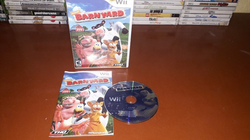 Video Juego Original Barnyard De Nickelodeon Para Wii (Usado)