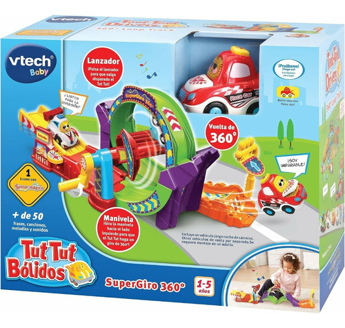 Giro 360 Tut Tut Bolidos Vtech 