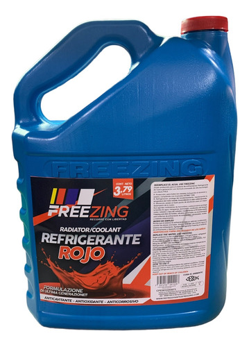 Refrigerante Rojo Freezing