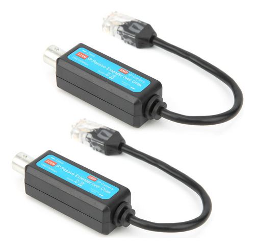 Zz Par De Extensores Ip De Red Coaxial Pasiva Sobre Coaxial