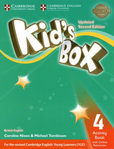 Kid ' S Box 4 Workbook - Updated Second Edition **novedad 20