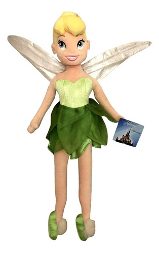 Boneca Pelúcia G Fada Tinker Bell Sininho Disney Original