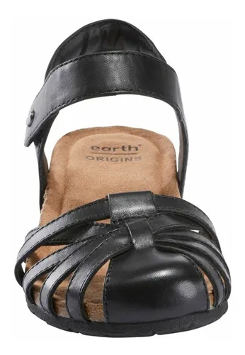 Sandalias Dama 26 Earth Origins Lyndon Lana Piel Corcho