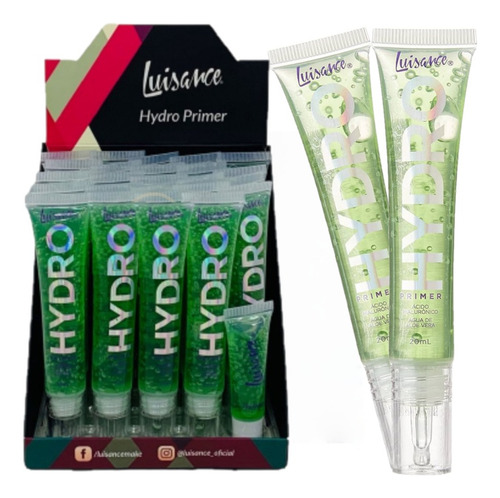 24 Primer Facial Atacado Longa Duração Perfect Skin Tom do primer Branco