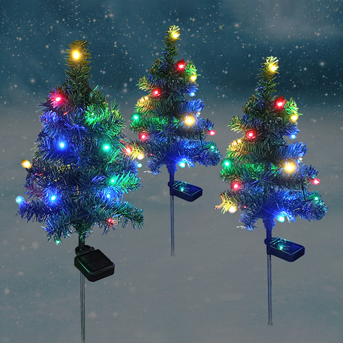Ilumina El Árbol De Navidad, Jardín Con Energía Solar, Pati