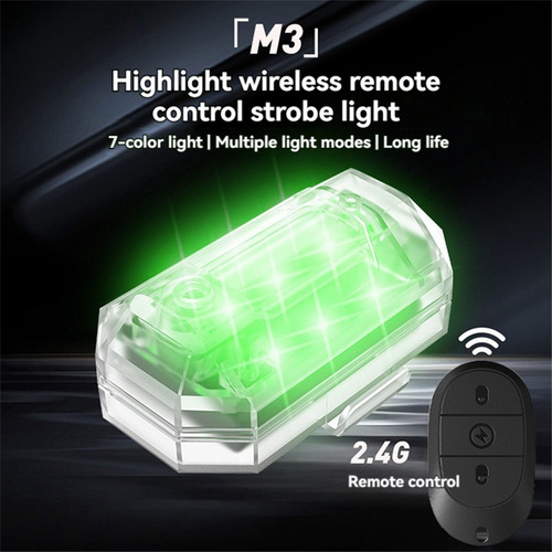Control Remoto Inalámbrico Con Luz Estroboscópica Led Para D