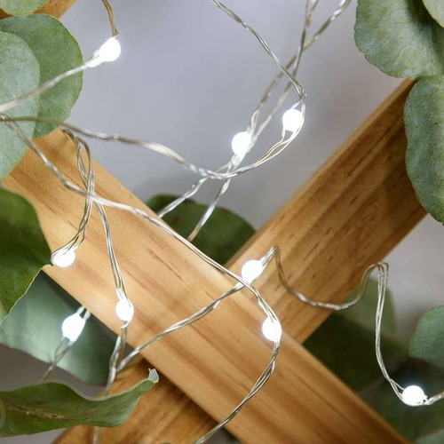 Imagen 4 de 9 de Hilo Led 5m Luz Luces Decoracion Retro Guirnalda X50 Palermo