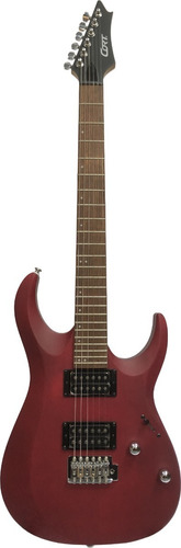 Guitarra Cort X100 Opbc Open Pore Black Cherry