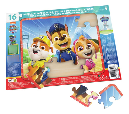 Paw Patrol -  Puzzle 16 Piezas 3 - 98392