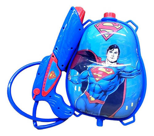 Mochila De Agua Infantil Dc Superman Jeg 8147